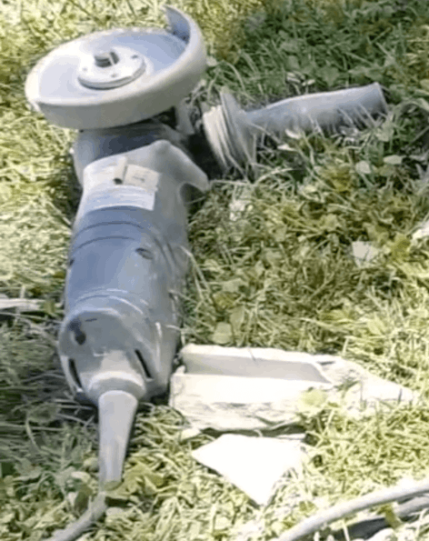 angle grinder for cutting flagstone