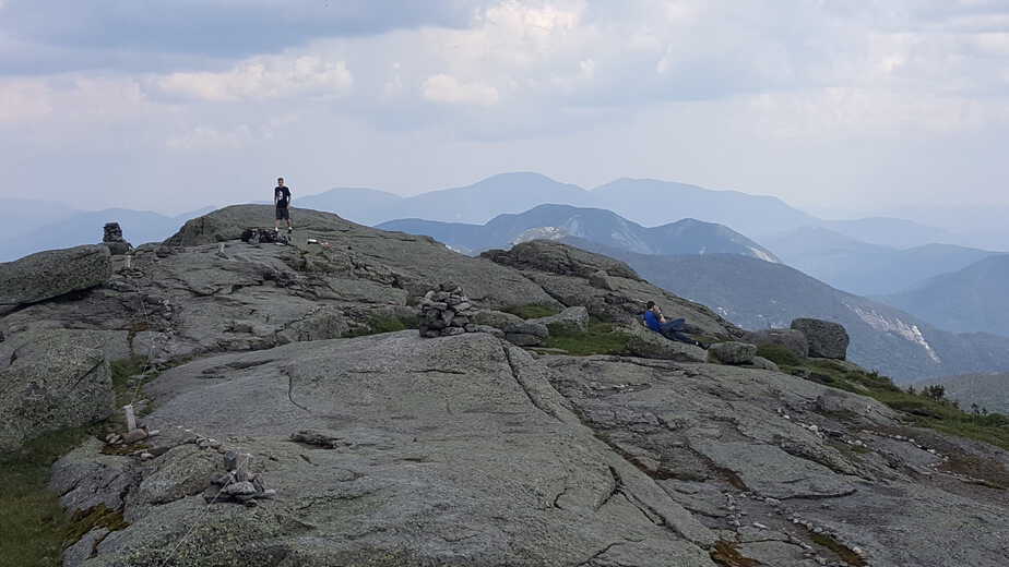 view from the top of mount marcy