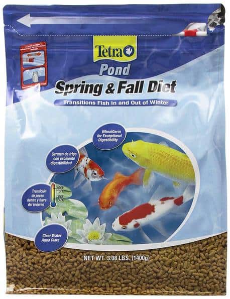 spring and fall koi diet