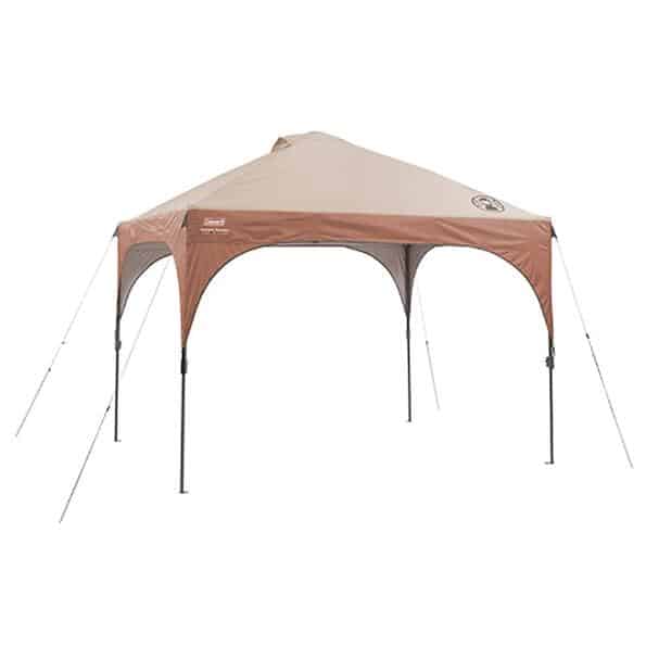 coleman canopy for tailgating in the backyard