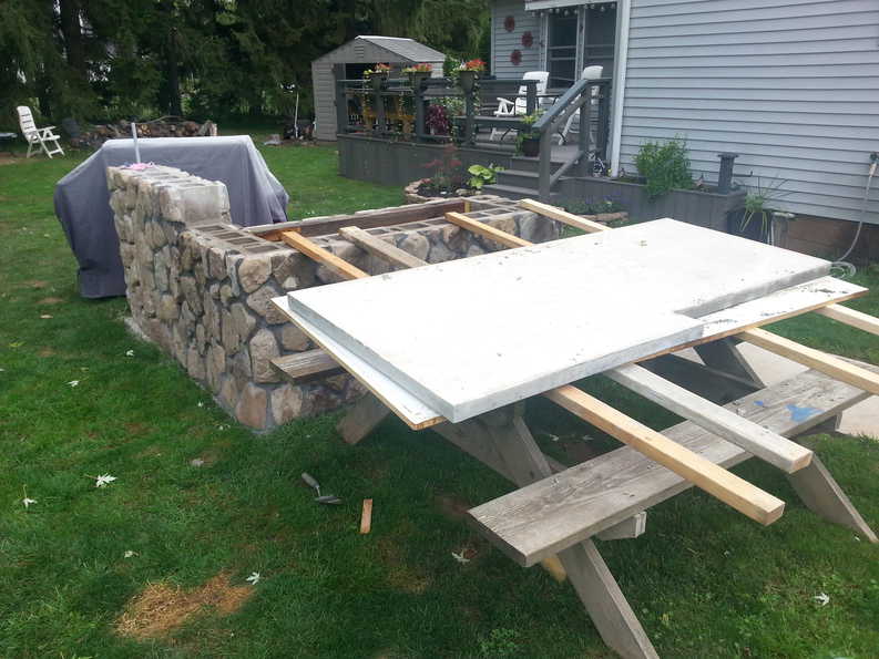 moving a concrete countertop