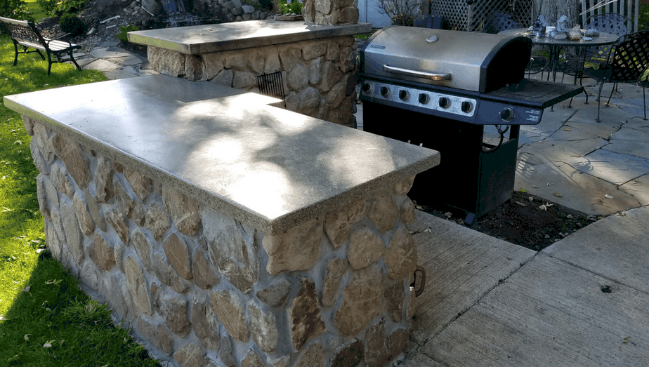 Outdoor Kitchen Grill Island, How To Build An Outdoor Island Bar